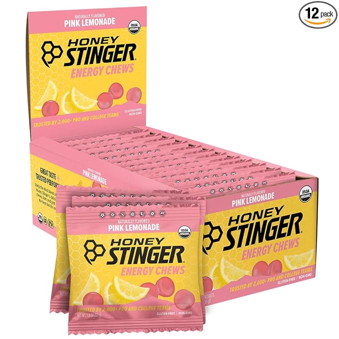Honey Stinger Organic Pink Lemonade Energy Chew