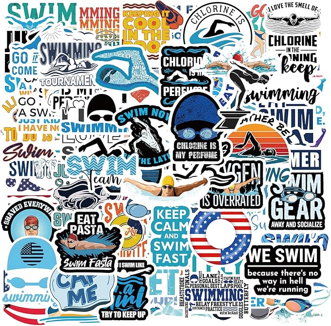 swim stickers